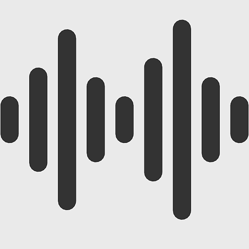 audio equalization icons, sound waveforms logo, desktop audio signal, black and white audio tags, digital audio waveform, music production tools, sound editing software
