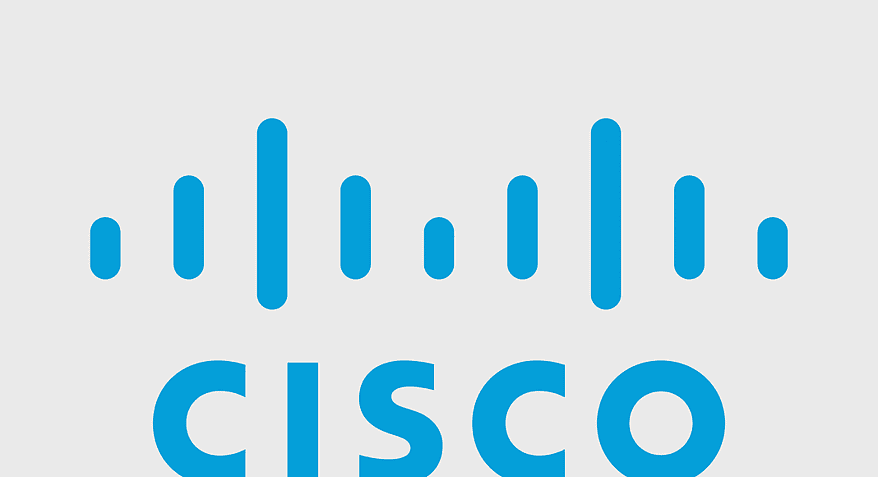 Cisco Systems logo, computer network technology, blue corporate branding, NASDAQ listed company, technology industry icon, global networking solutions, business investment opportunities