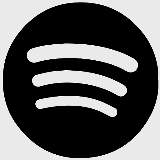 spotify logo black and white, monochrome music streaming media, spotify music video tags, musician hand symbol, audio platform branding, digital music iconography, streaming service aesthetics