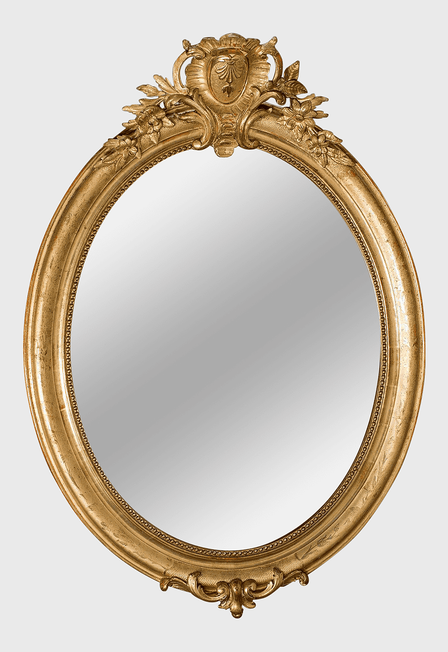 mirror oval cosmetics, gold leaf frame, makeup mirror, oval mirror, antique vanity mirror, ornate decorative mirror, vintage bathroom decor mirror oval cosmetics, gold leaf frame, makeup mirror, oval mirror, antique vanity mirror, ornate decorative mirror, vintage bathroom decor