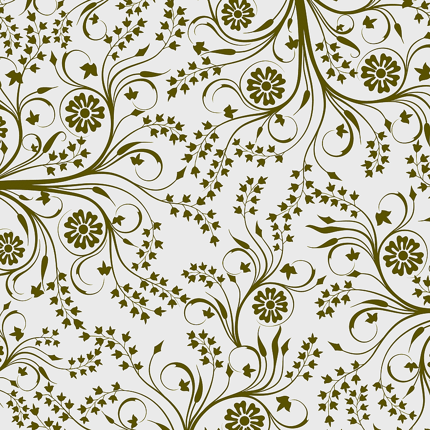brown floral pattern design, retro geometric symmetry, decorative star flower illustration, monochrome leaf shading, vintage botanical art, intricate vine motifs, elegant floral ornamentation brown floral pattern design, retro geometric symmetry, decorative star flower illustration, monochrome leaf shading, vintage botanical art, intricate vine motifs, elegant floral ornamentation
