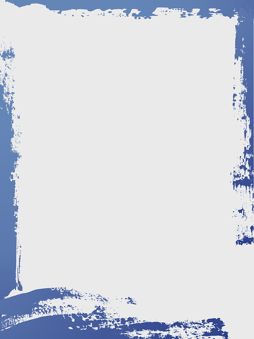 simple blue watercolor border, blue grunge frame, decorative abstract border, textured blue backdrop, vintage watercolor frame, digital illustration border, artistic design element