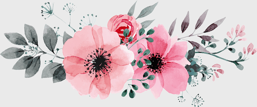 pink rose watercolor, floral design bouquet, garden roses art, pink flower arrangement, botanical illustration, floral watercolor painting, romantic floral decor