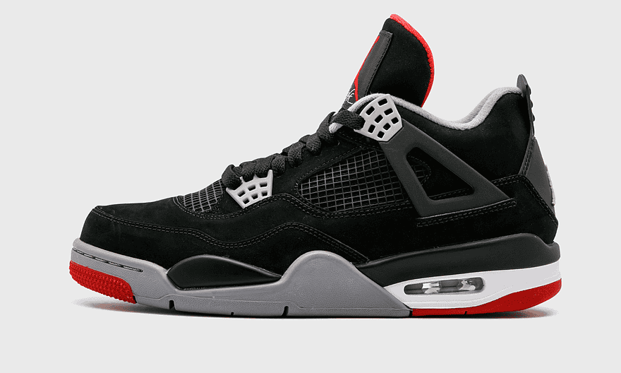 Nike Air Max Air Jordan 4, black and red sneakers, jumpman logo footwear, vintage basketball shoes, high-top streetwear kicks, Jordan brand athletic wear, trendy retro sports shoes Nike Air Max Air Jordan 4, black and red sneakers, jumpman logo footwear, vintage basketball shoes, high-top streetwear kicks, Jordan brand athletic wear, trendy retro sports shoes